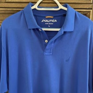 Nautica Men’s Polo Shirt. Size L